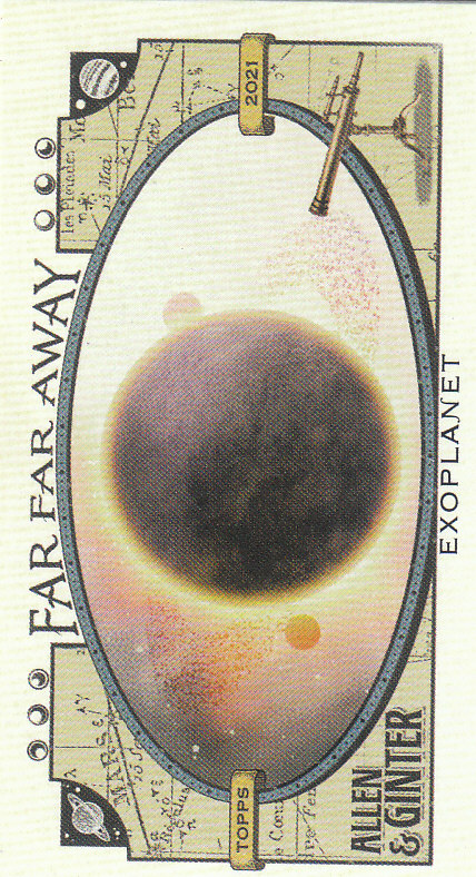 Mini tarjetas insertadas de béisbol Topps Allen and Ginter 2021 "Far Far Away" - Imagen 28 de 31