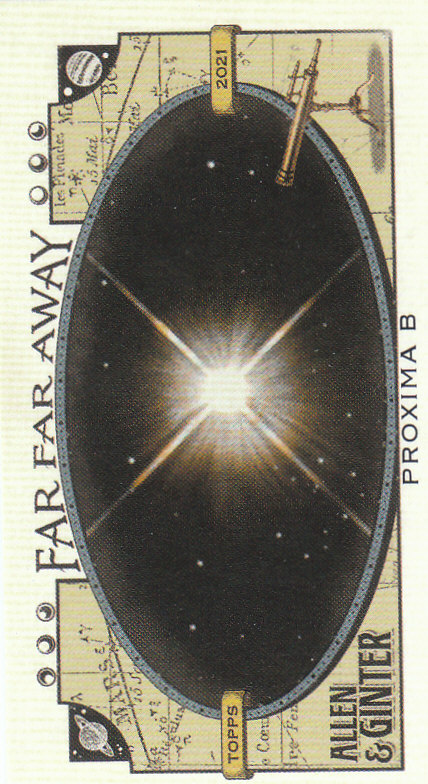 Mini tarjetas insertadas de béisbol Topps Allen and Ginter 2021 "Far Far Away" - Imagen 30 de 31