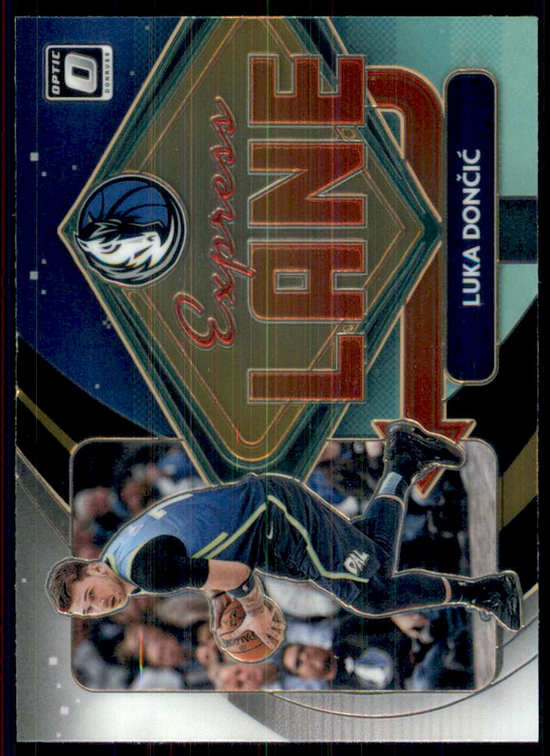 2020-21 Donruss Optic Express Lane #13 Luka Doncic