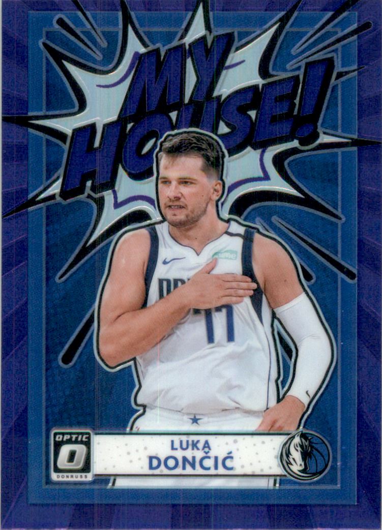 2020-21 Donruss Optic My House Purple #13 Luka Doncic
