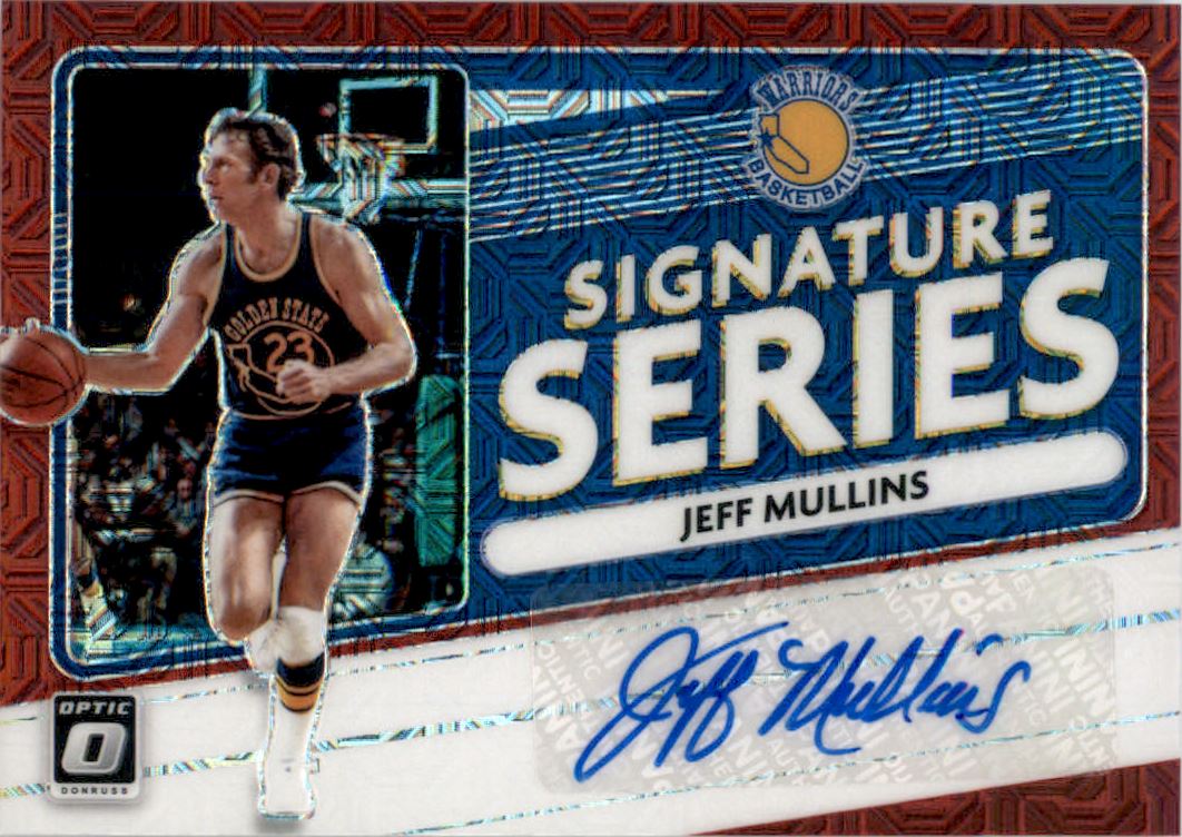 2020-21 Donruss Optic Signature Series Choice #20 Jeff Mullins