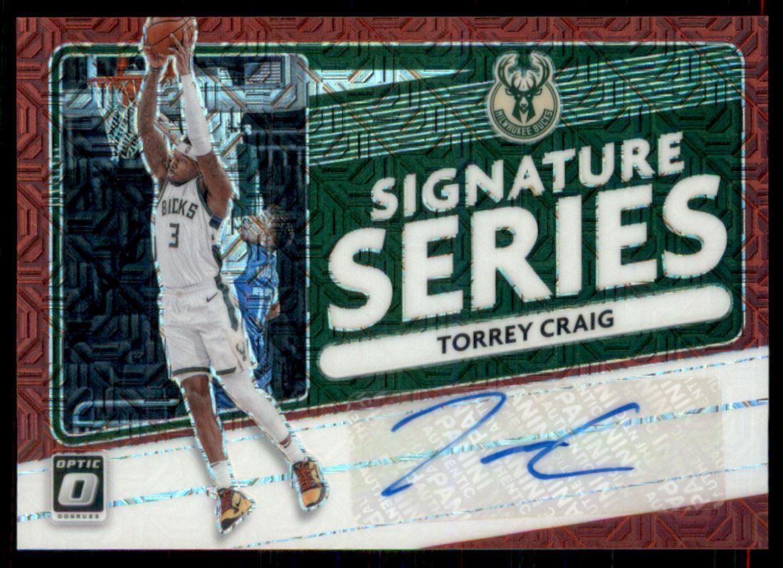 2020-21 Donruss Optic Signature Series Choice #22 Torrey Craig
