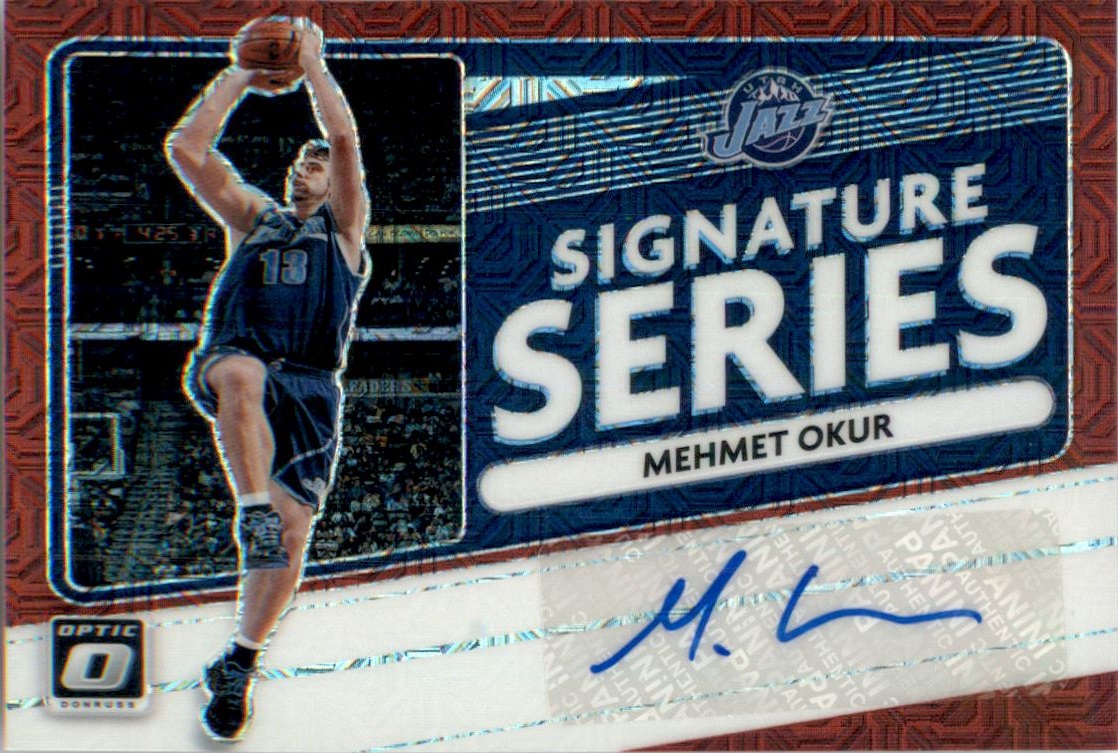 2020-21 Donruss Optic Signature Series Choice #27 Mehmet Okur