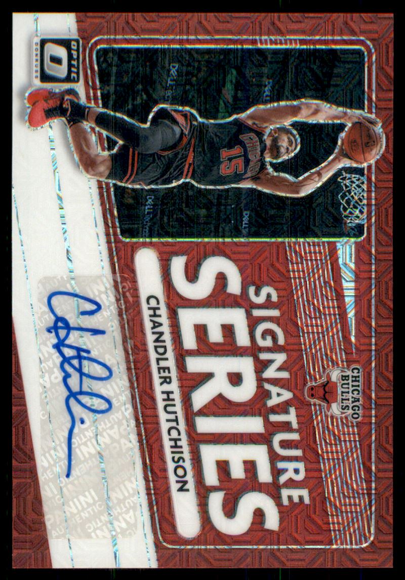 2020-21 Donruss Optic Signature Series Choice #29 Chandler Hutchison