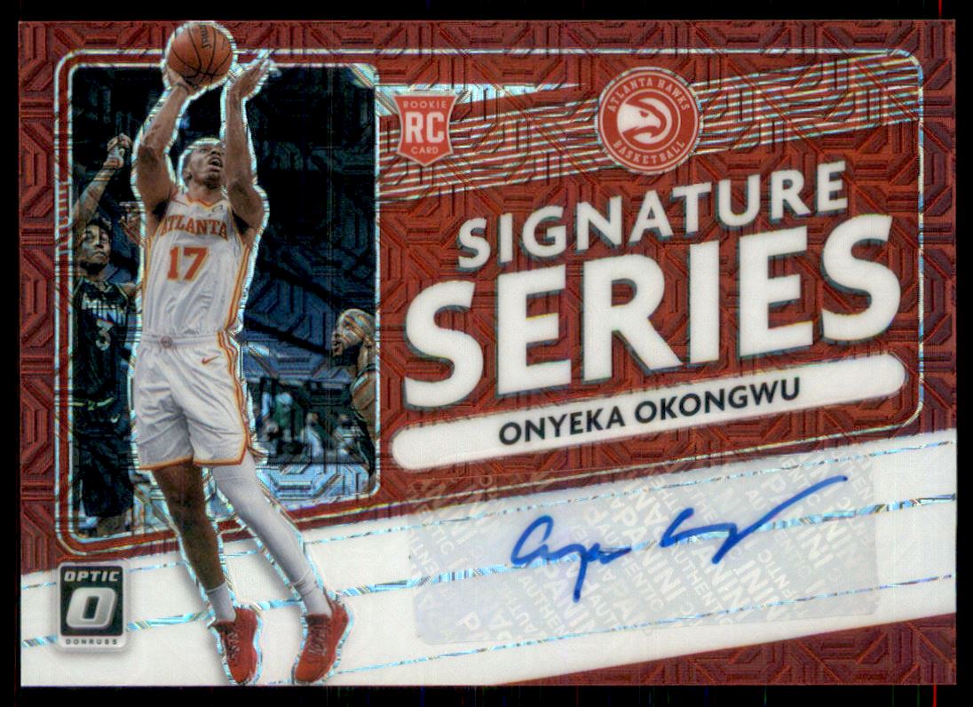 2020-21 Donruss Optic Signature Series Choice #56 Onyeka Okongwu