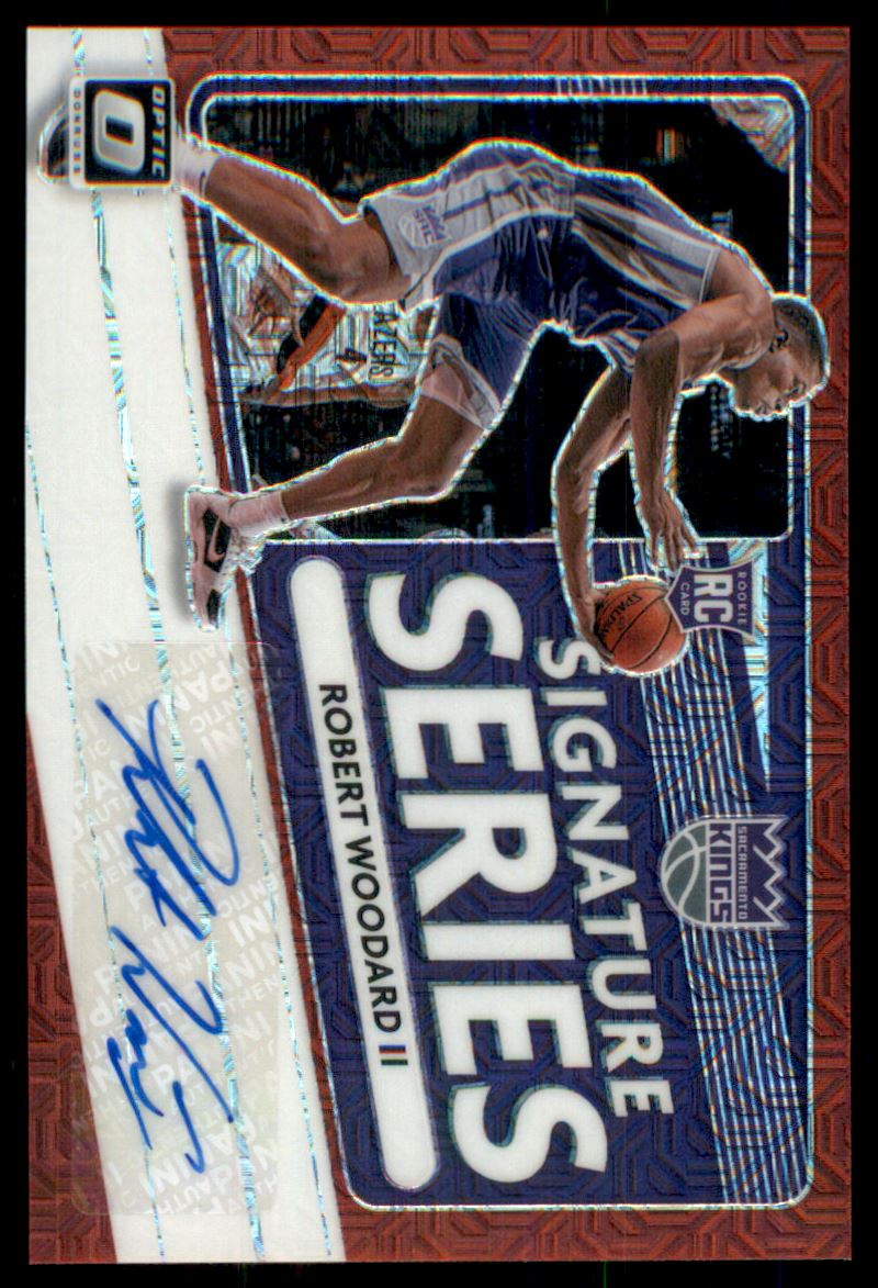 2020-21 Donruss Optic Signature Series Choice #87 Robert Woodard II