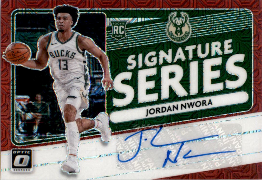 2020-21 Donruss Optic Signature Series Choice #89 Jordan Nwora