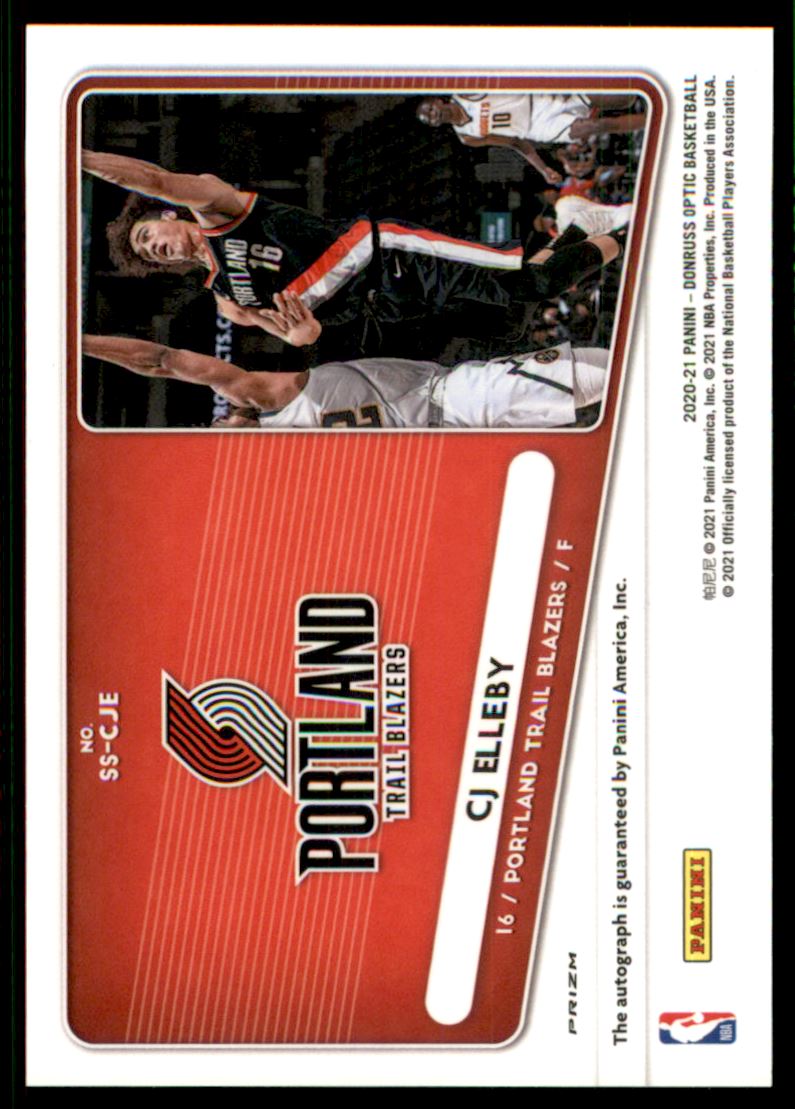2020-21 Donruss Optic Signature Series Choice #95 CJ Elleby