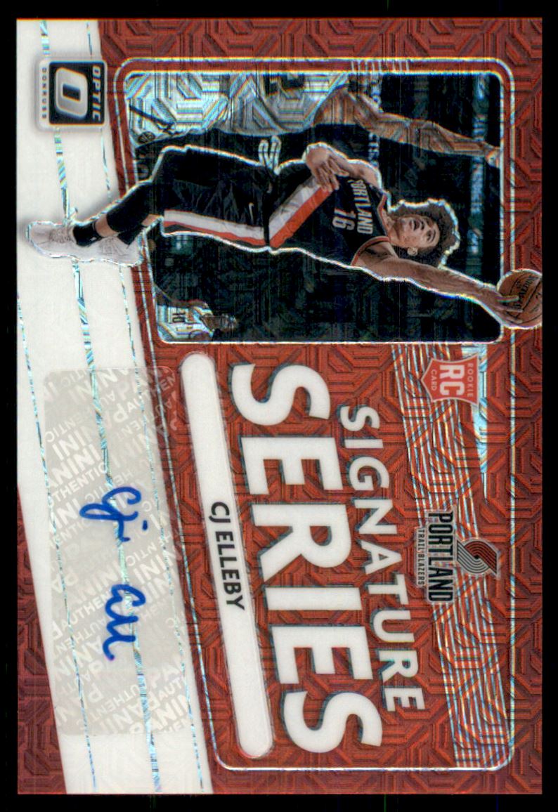 2020-21 Donruss Optic Signature Series Choice #95 CJ Elleby