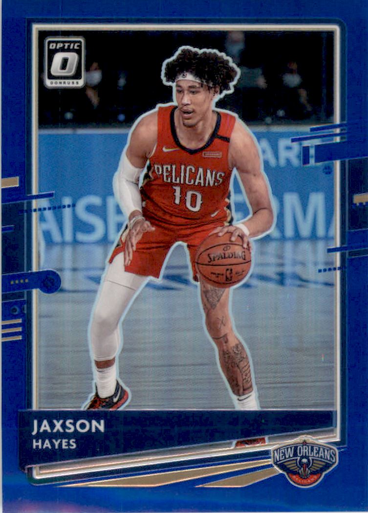 2020-21 Donruss Optic Pink Velocity #97 Jaxson Hayes on Fanatics