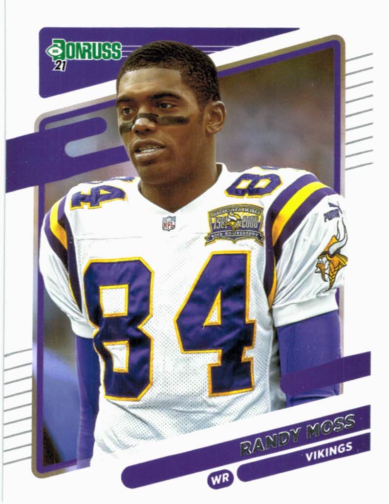 2021 Panini Chronicles Football Pinnacle #35 Randy Moss New