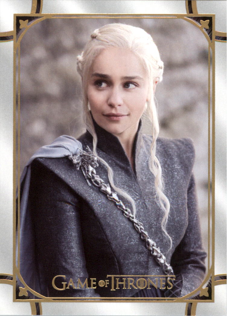 2021 Rittenhouse Game of Thrones Iron Anniversary Gold #9 Daenerys Targaryen