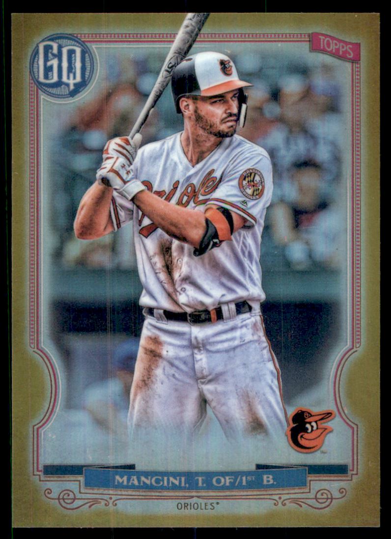 2020 Topps Gypsy Queen Chrome Box Toppers Gold Refractors #224 Trey Mancini
