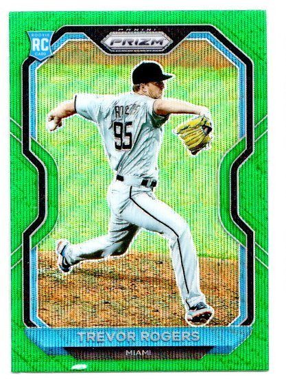  2021 Topps Gold Star #563 Trevor Rogers RC Miami