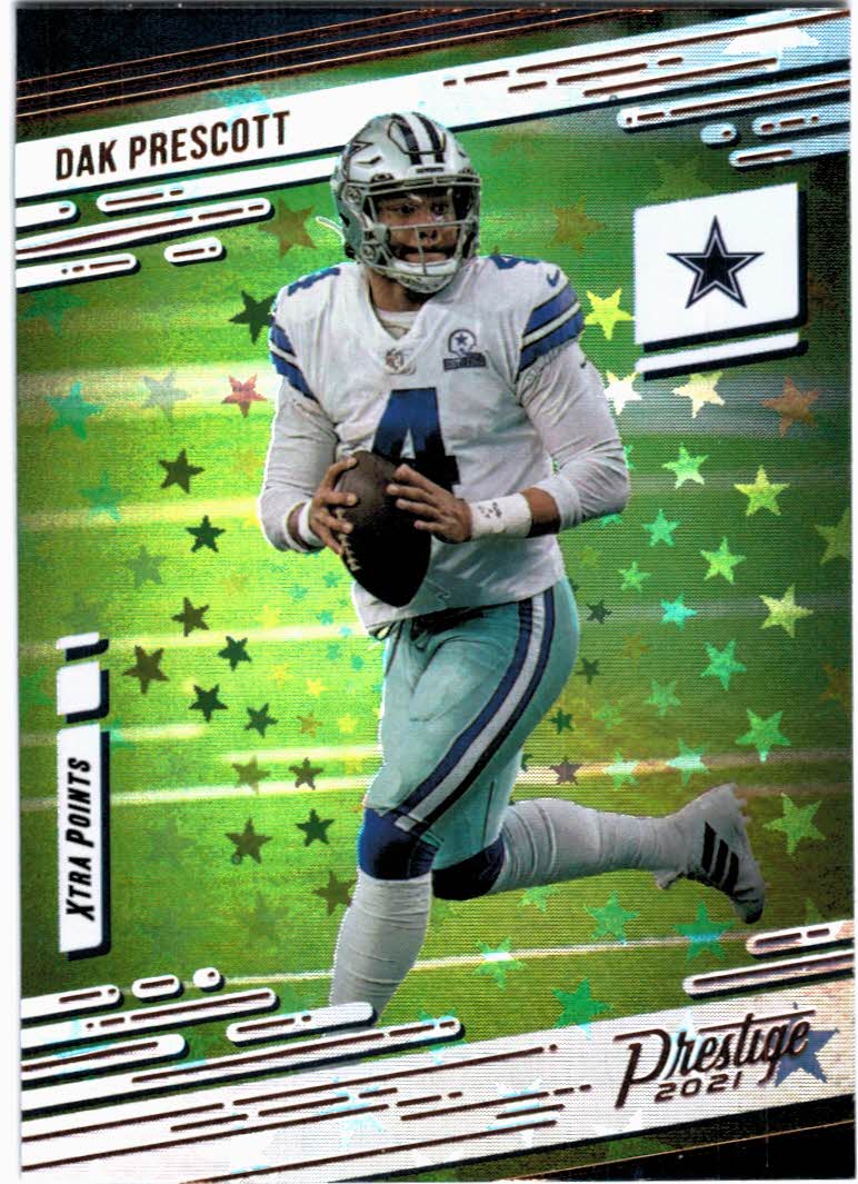 2021 Panini Mosaic Touchdown Masters Dak Prescott Dallas Cowboys #49