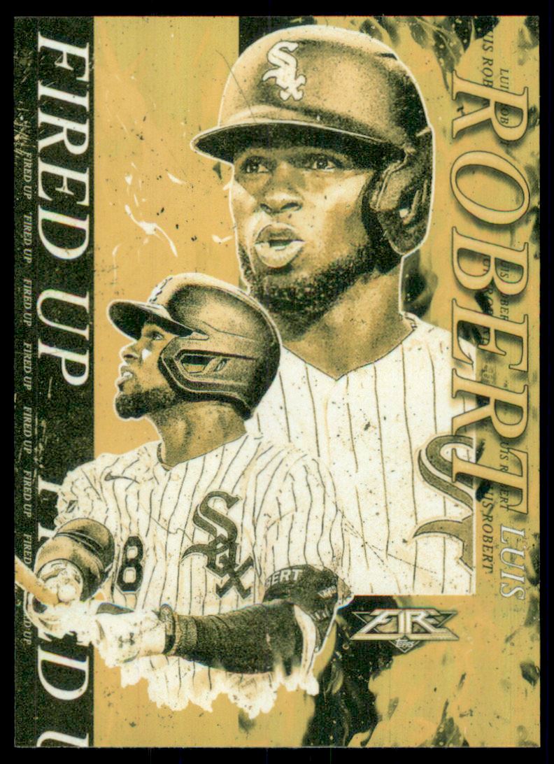 2021 Topps Inception Team Logo Luis Robert ROOKIE PATCH AUTO 1/5