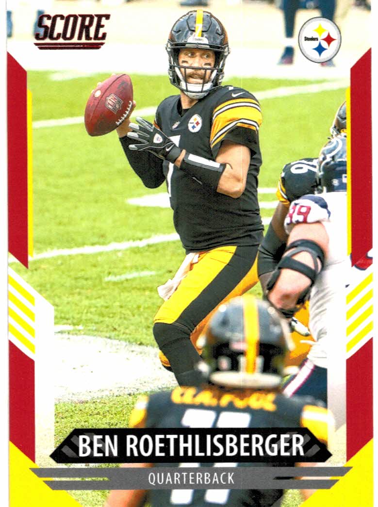 2016 Playoff #140 Ben Roethlisberger Football Card - Pittsburgh