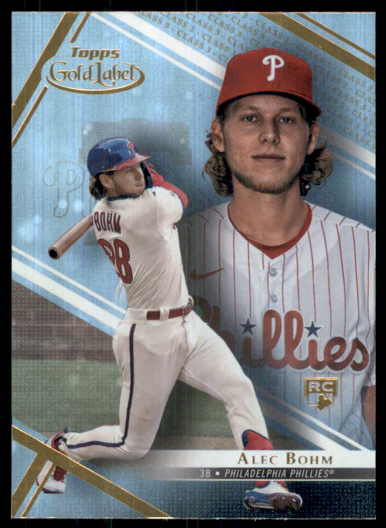 2021 Topps Gold Label Class 1 #87 Alec Bohm RC on Fanatics Collect