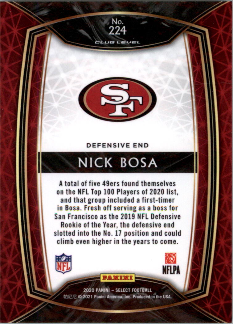 2020 Select Football Card Pick (Base) 1-255