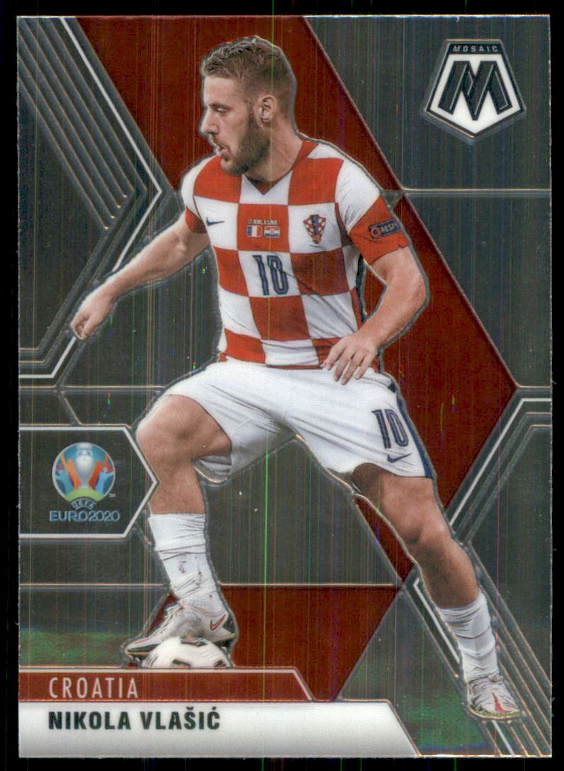 2020-21 Panini Mosaic UEFA Euro #25 Nikola Vlasic