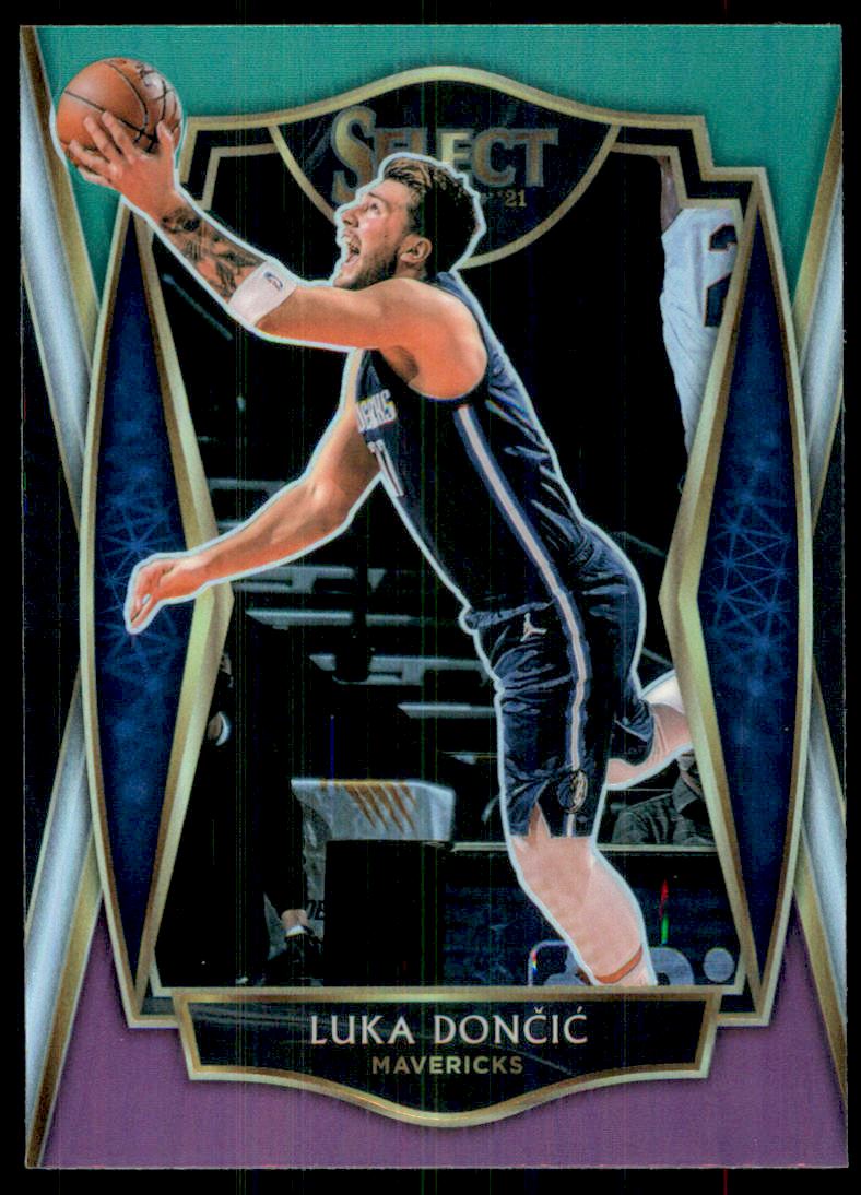 2020-21 Select Prizms Green White Purple #150 Luka Doncic