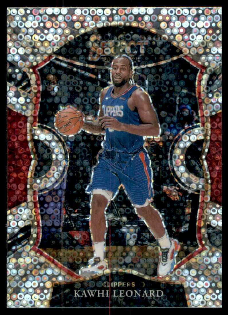 2020-21 Select Prizms Disco #37 Kawhi Leonard