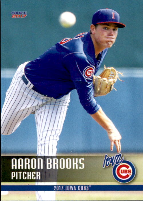 2017 Iowa Cubs Choice #2 Aaron Brooks