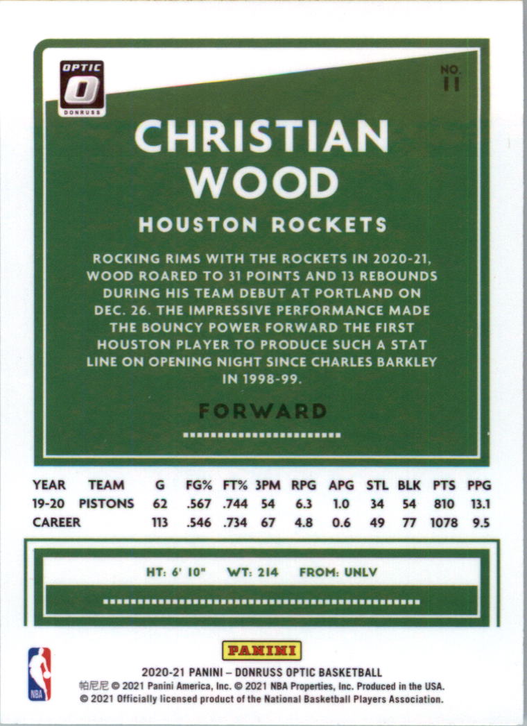 2020-21 Donruss Optic Basketball Card Pick (Base) - Bild 23 von 401