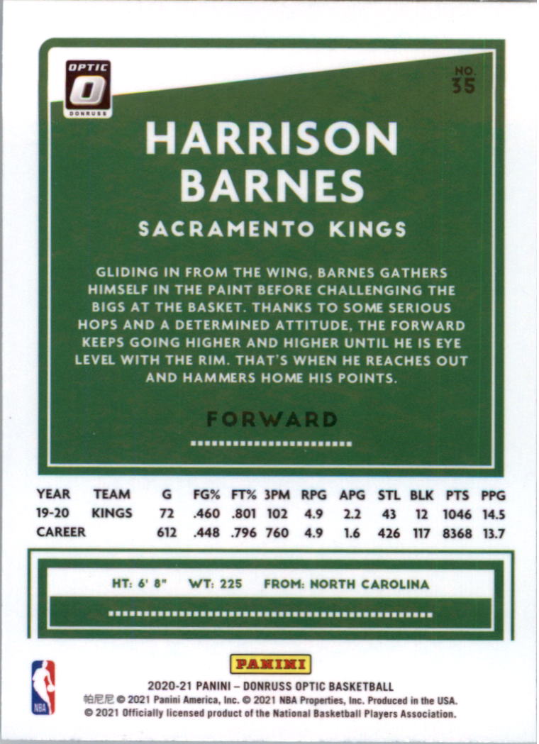2020-21 Donruss Optic Basketball Card Pick (Base) - Bild 71 von 401