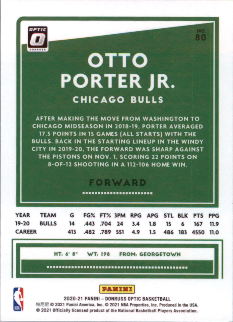 2020-21 Donruss Optic Basketball Card Pick (Base) - Bild 161 von 401