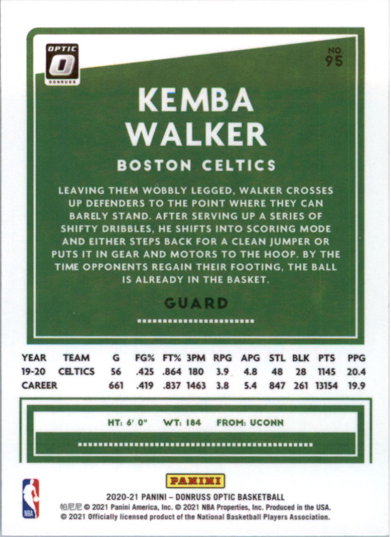 2020-21 Donruss Optic Basketball Card Pick (Base) - Bild 191 von 401