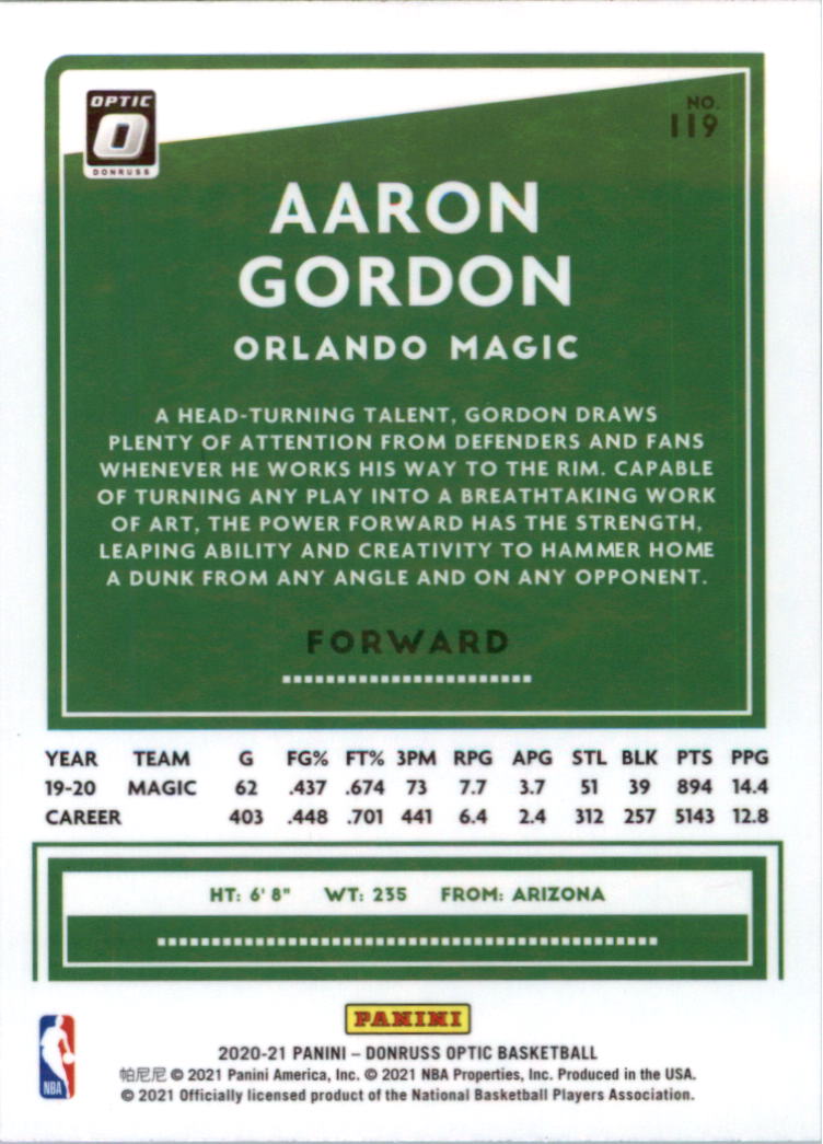 2020-21 Donruss Optic Basketball Card Pick (Base) - Bild 239 von 401