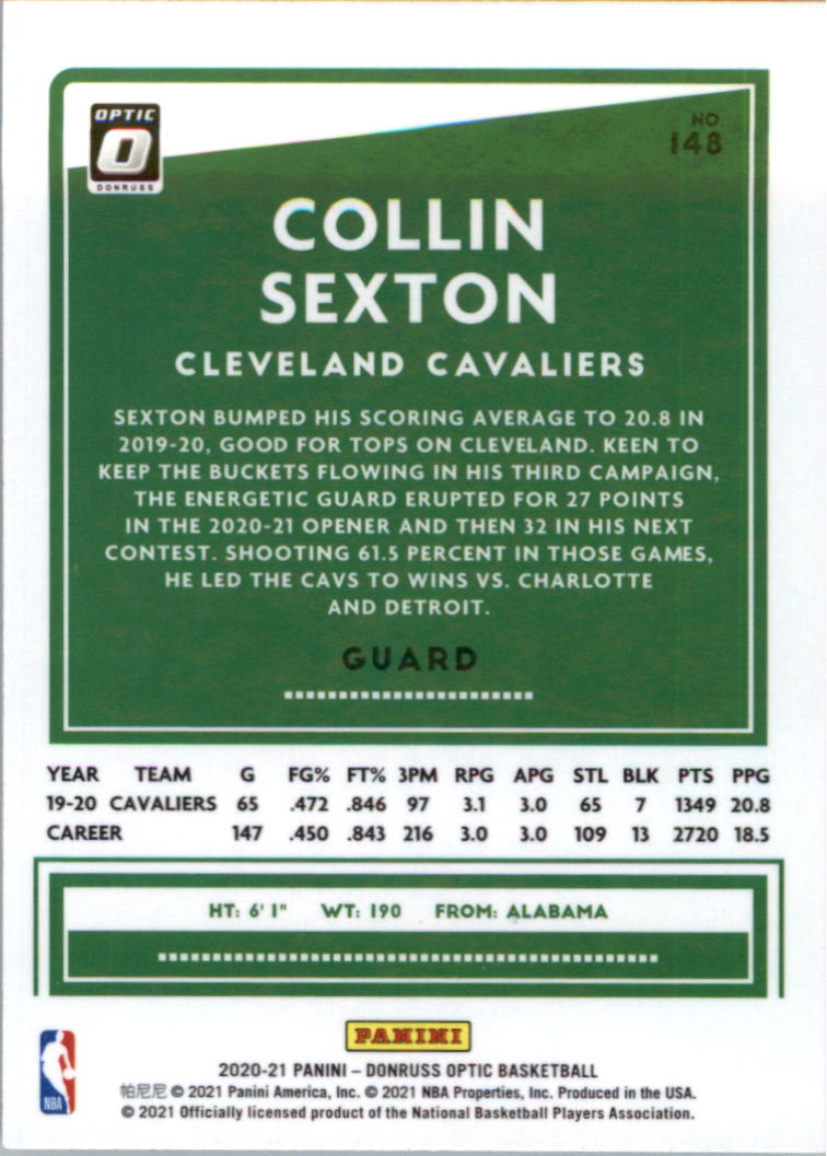 2020-21 Donruss Optic Basketball Card Pick (Base) - Bild 297 von 401