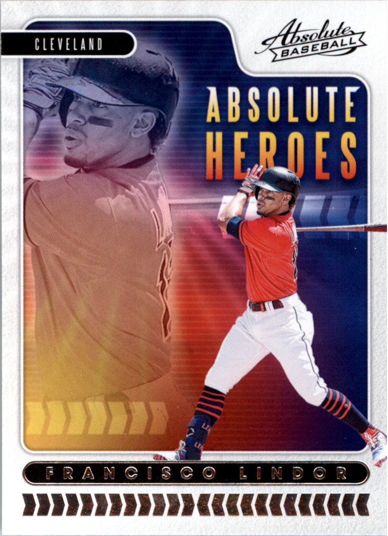 2020 Absolute Absolute Heroes #13 Francisco Lindor