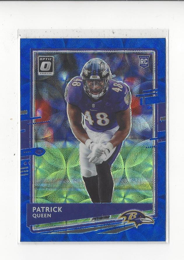 2020 Donruss Optic Blue Scope #118 Patrick Queen