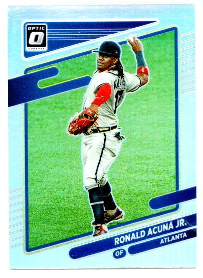 2021 Donruss Independence Day #16 Ronald Acuna Jr. DK Braves