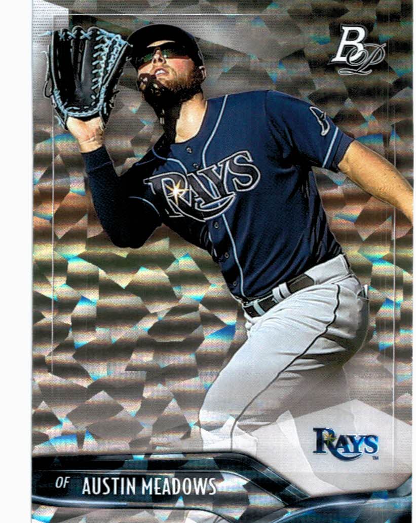 2022 Bowman Platinum Green Icy Foil #76 Shane Baz RC /99 Tampa Bay Rays