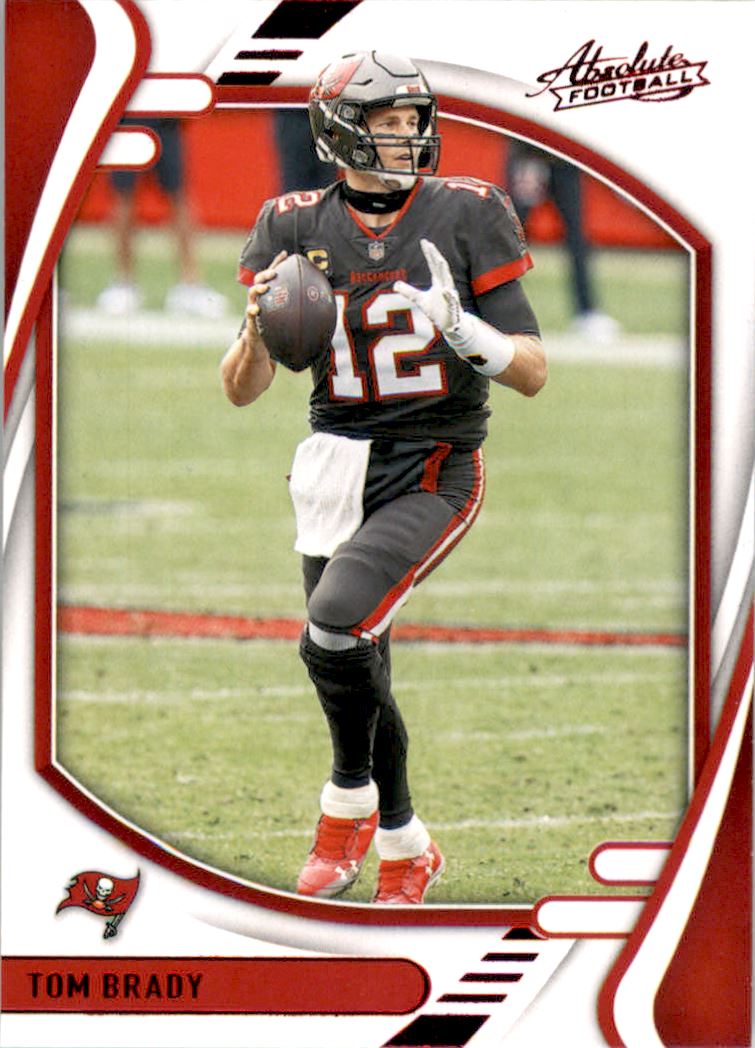 2021 Absolute Red #91 Tom Brady