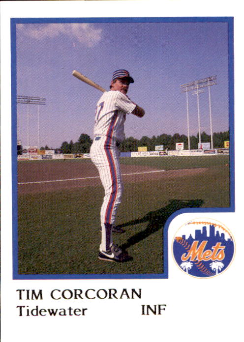 1986 Tidewater Tides Mets Logo ProCards #5 Tim Corcoran