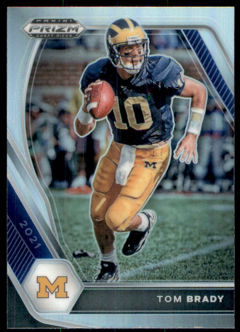 2021 Panini Prizm Draft Picks Prizms Silver #6 Tom Brady