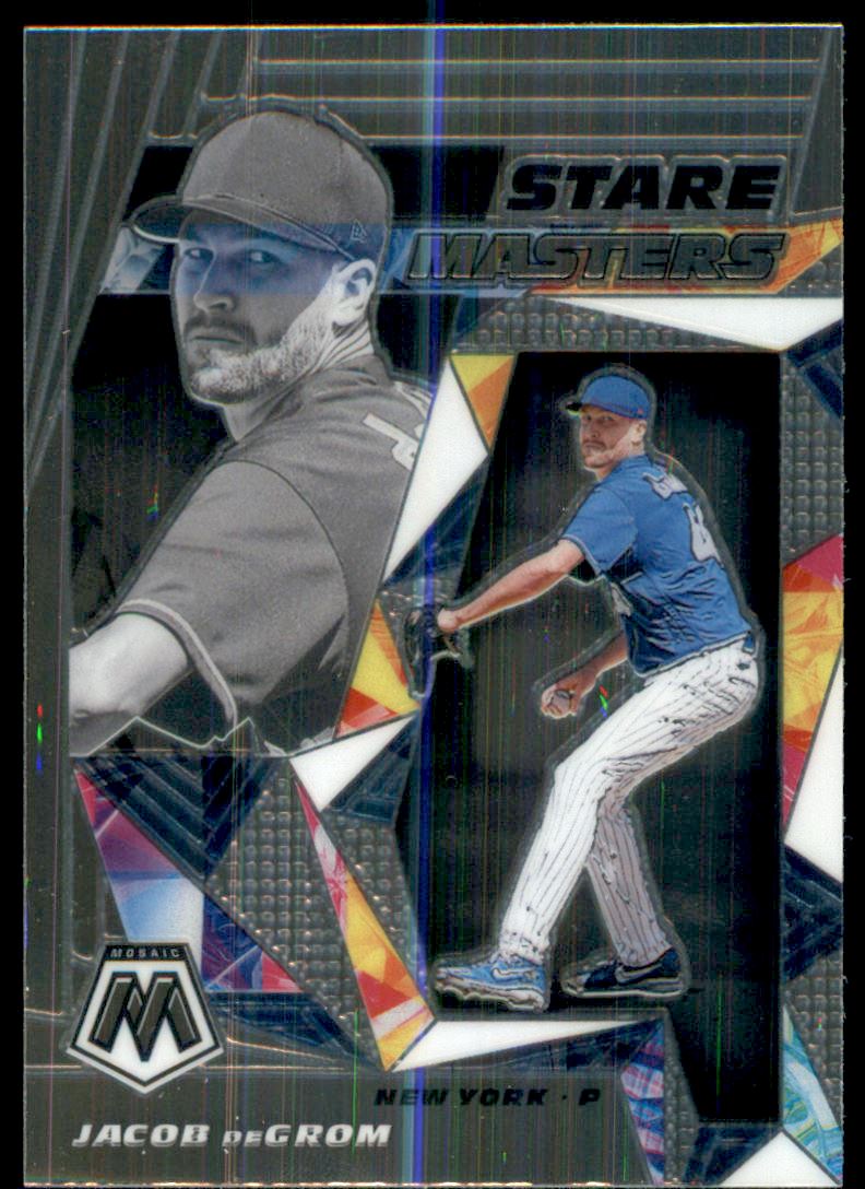 2021 Panini Mosaic Stare Masters #1 Jacob deGrom - NM-MT