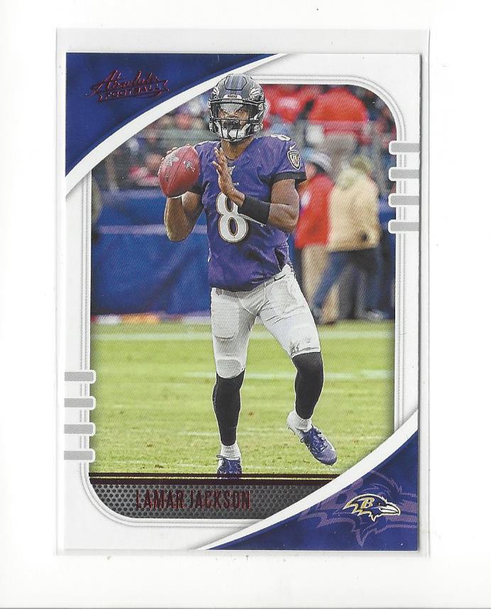 2020 Absolute Red #85 Lamar Jackson