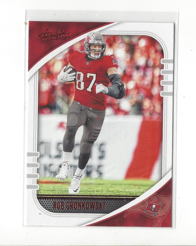 2020 Absolute Red #43 Rob Gronkowski