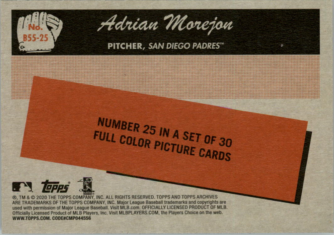 2020 Topps Archives Baseball Card Pick (Inserts)