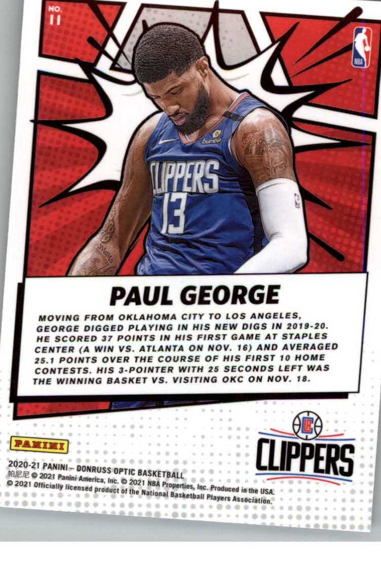 2020-21 DONRUSS OPTIC MY HOUSE BASKETBALL ASSORTED SINGLES U-PICK