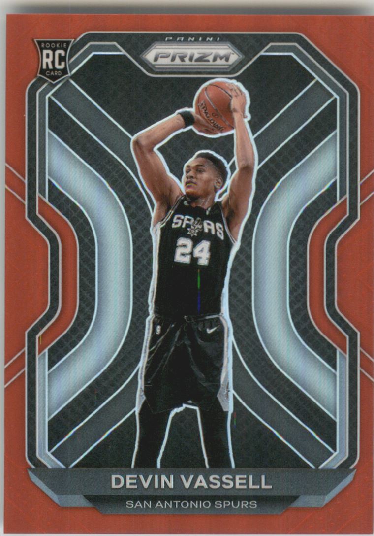 2020-21 Panini Prizm Prizms Red #252 Devin Vassell
