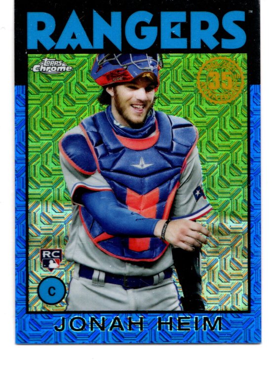 Jonah Heim 2022 Topps Series One Texas Rangers #230 Card