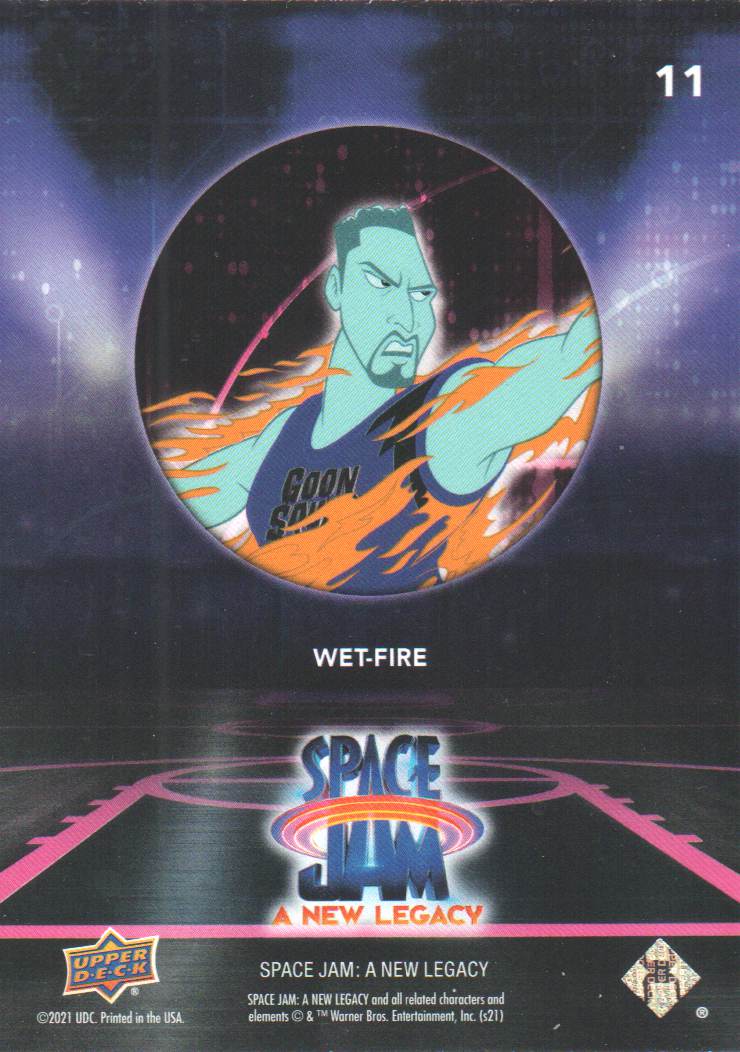 Upper Deck Space Jam A New Legacy Retail Wet Fire Nm Mt Gamesandcards Com Beckett