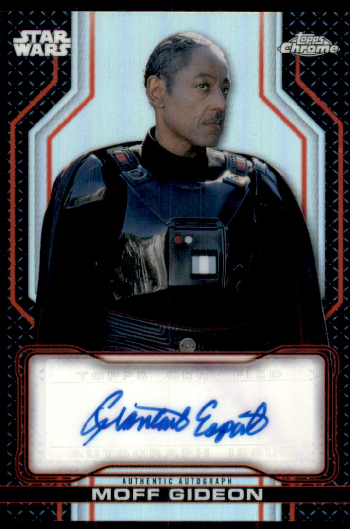 2021 Topps Chrome Star Wars Legacy Age of Rebellion Autographs