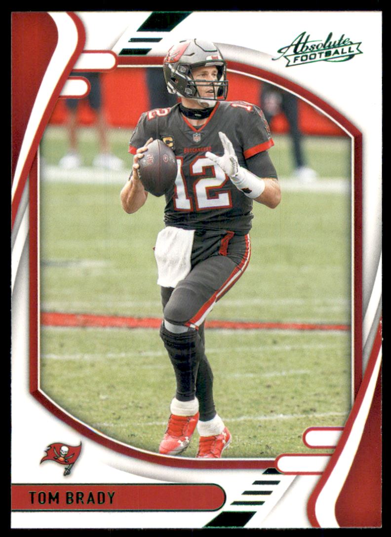 2021 Absolute Green #91 Tom Brady